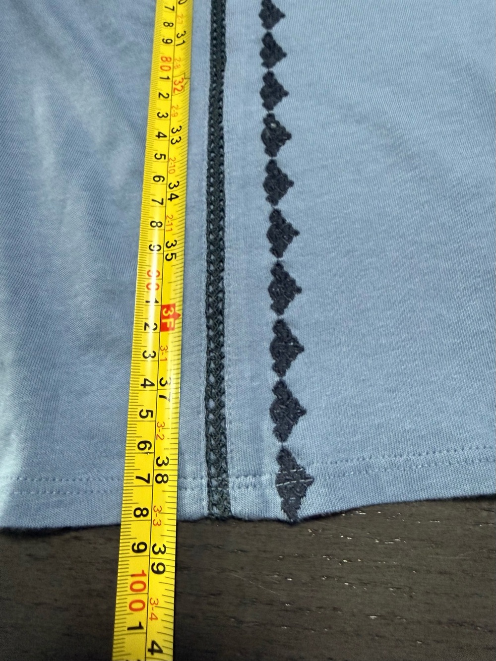 J Jill Pure Jill Embroidered Sleeveless Light Blue Dress Size m tall - Picture 7 of 10